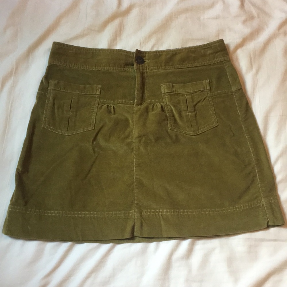 Athleta corduroy skirt